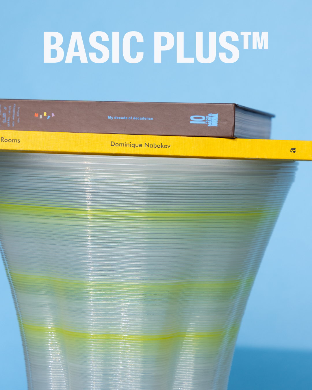 Transparent Musa Stool -3D Print Furniture