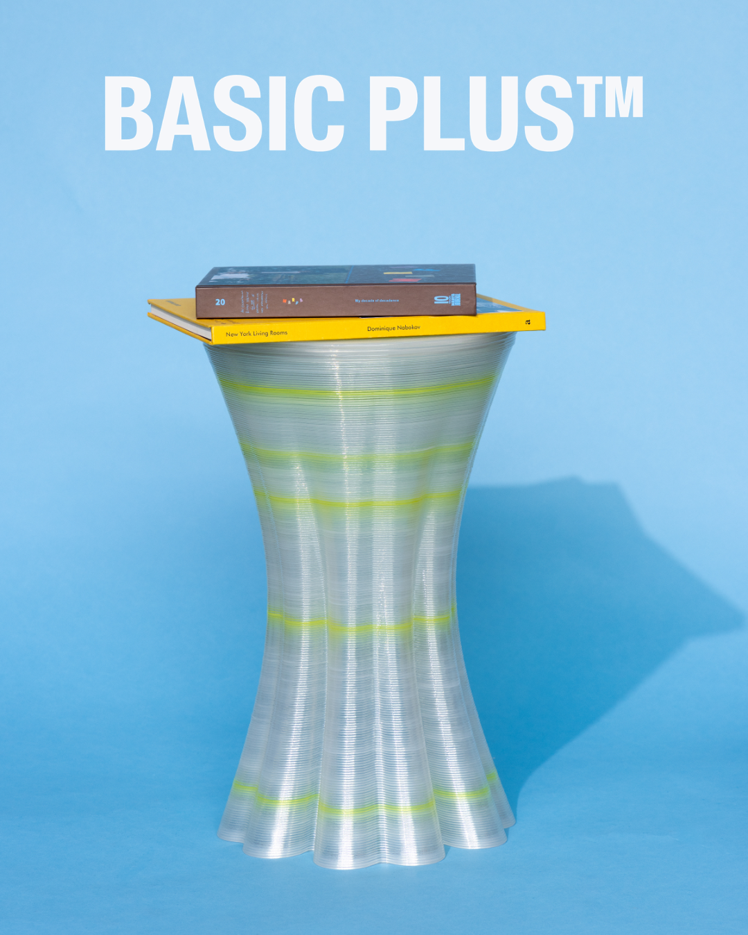Transparent Musa Stool -3D Print Furniture