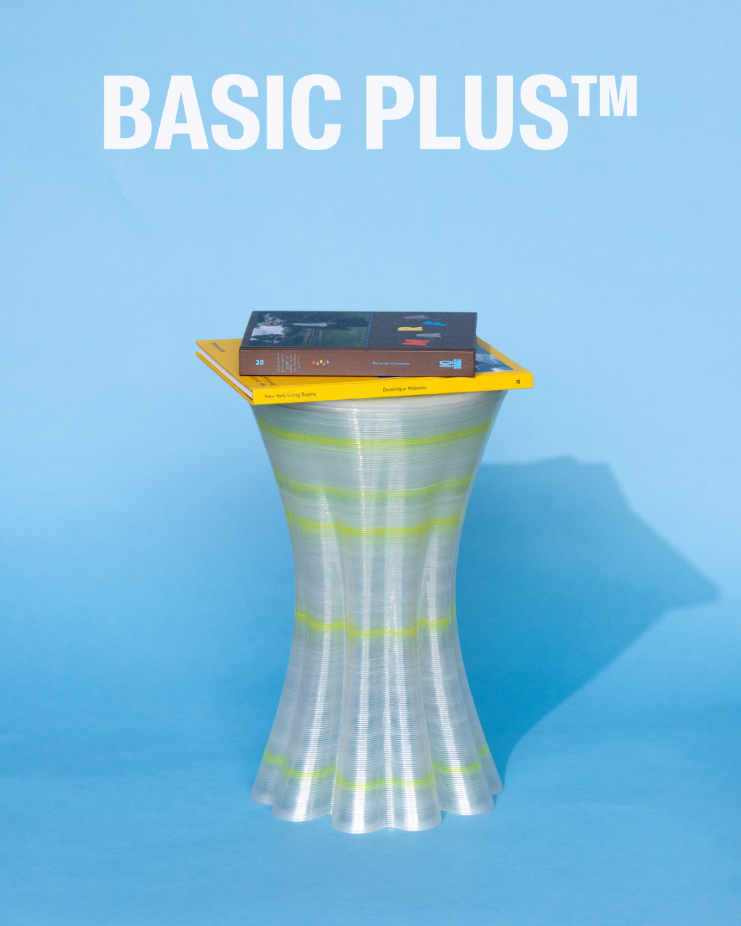 Transparent Musa Stool -3D Print Furniture