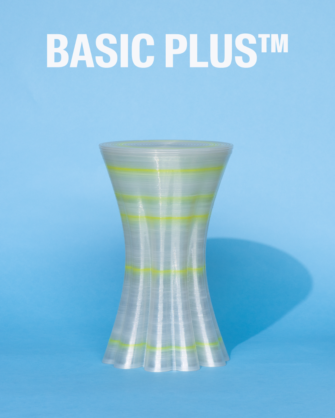 Transparent Musa Stool -3D Print Furniture