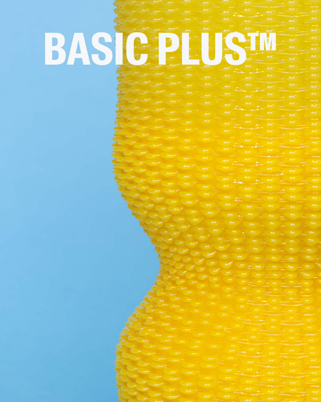 Yellow Woven Texture Storage Bin-3D Print Furniture