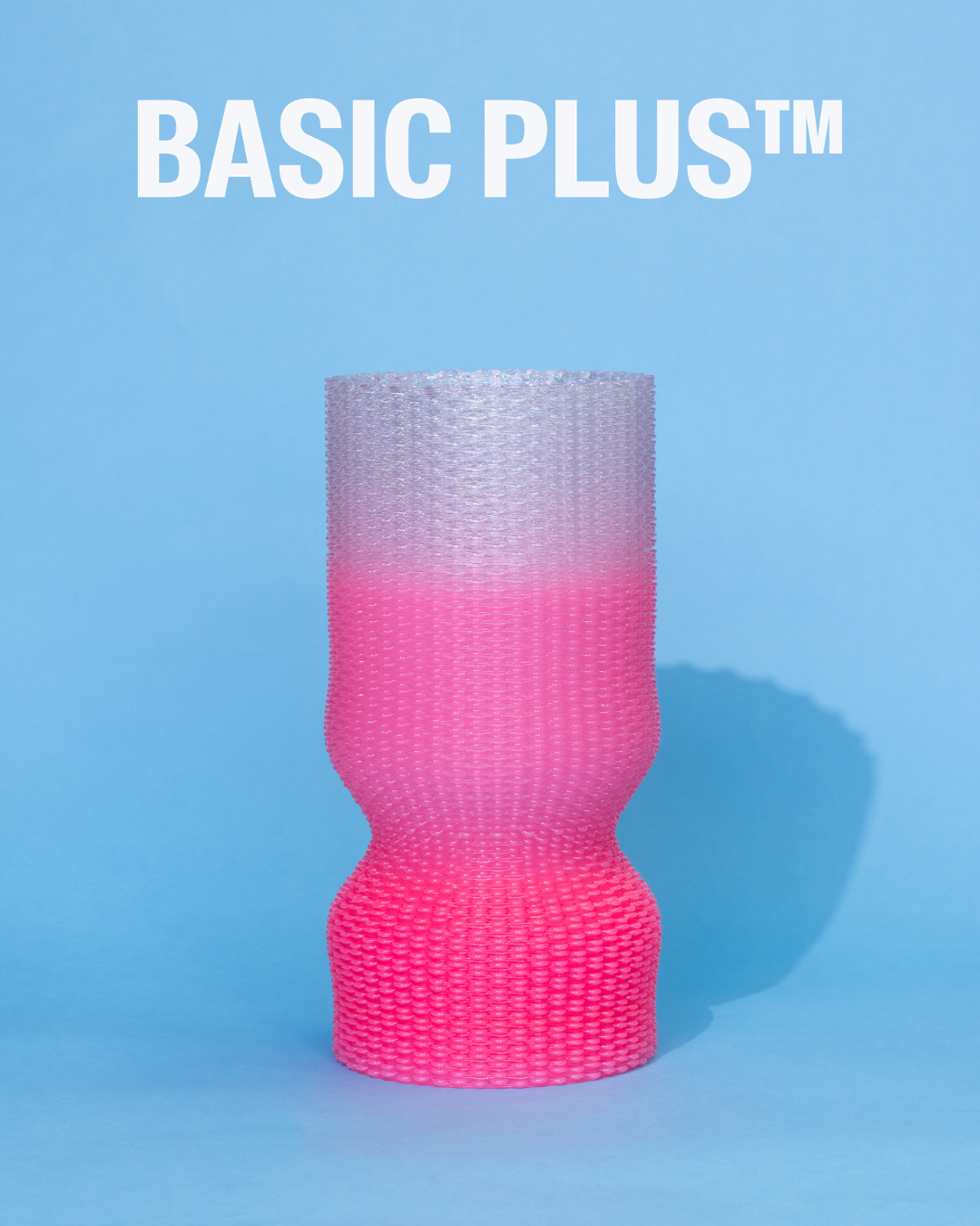 Pink Woven Texture Storage Bin-3D Print Furniture