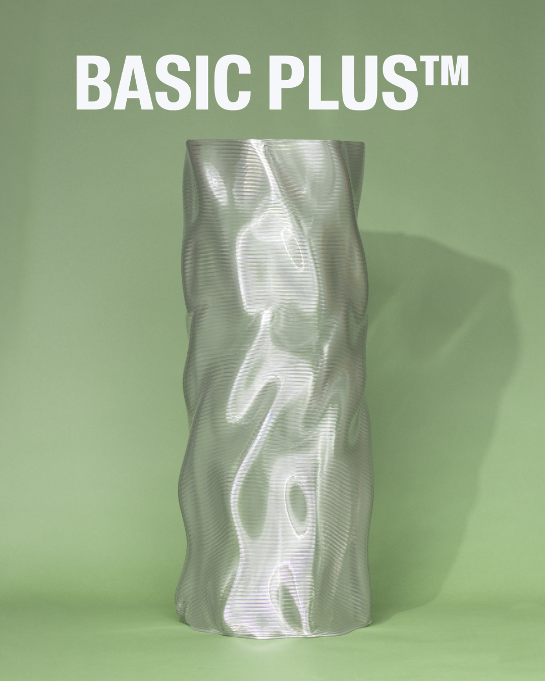 Ripple Flow Display Column - 3D Printed Display