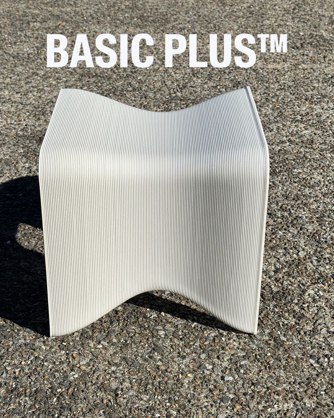 White Box Bench - 3D Printed PETG-GF Furniture