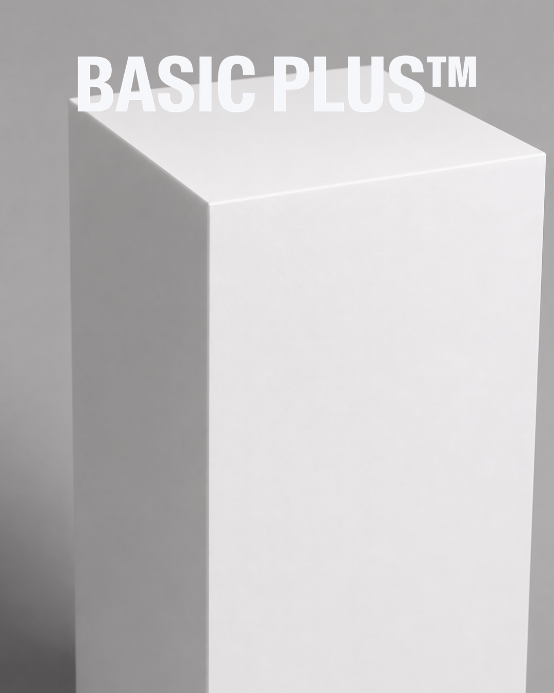 Matte White Acrylic Display Plinth