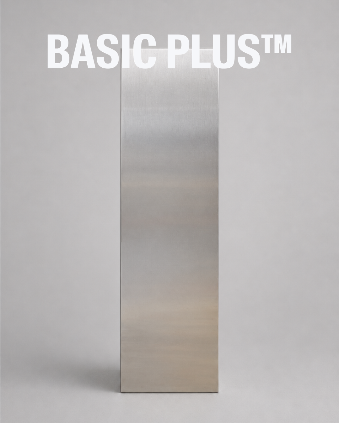 Brushed Stainless Steel Display Plinth