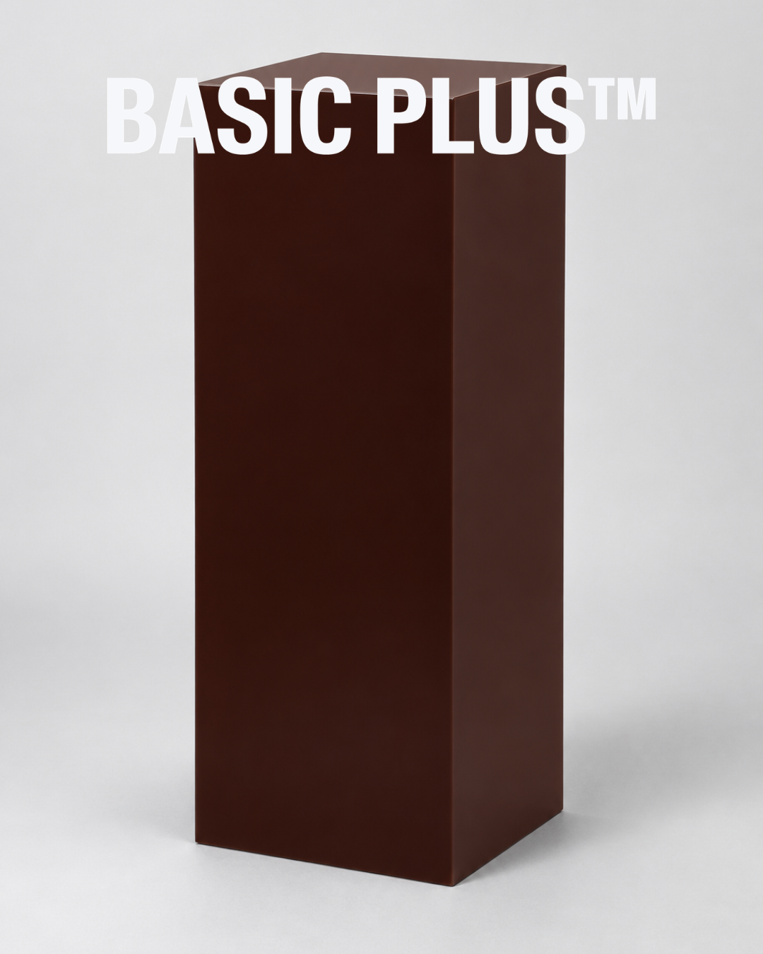 Brown Acrylic Display Plinth