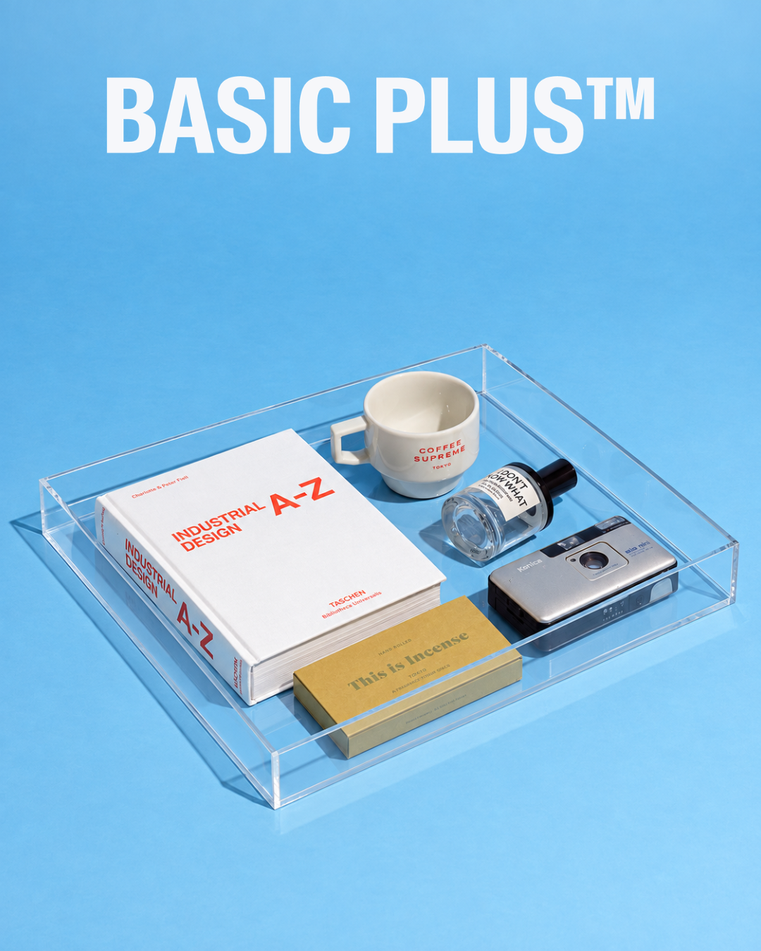 Clear Acrylic Rectangular Tray