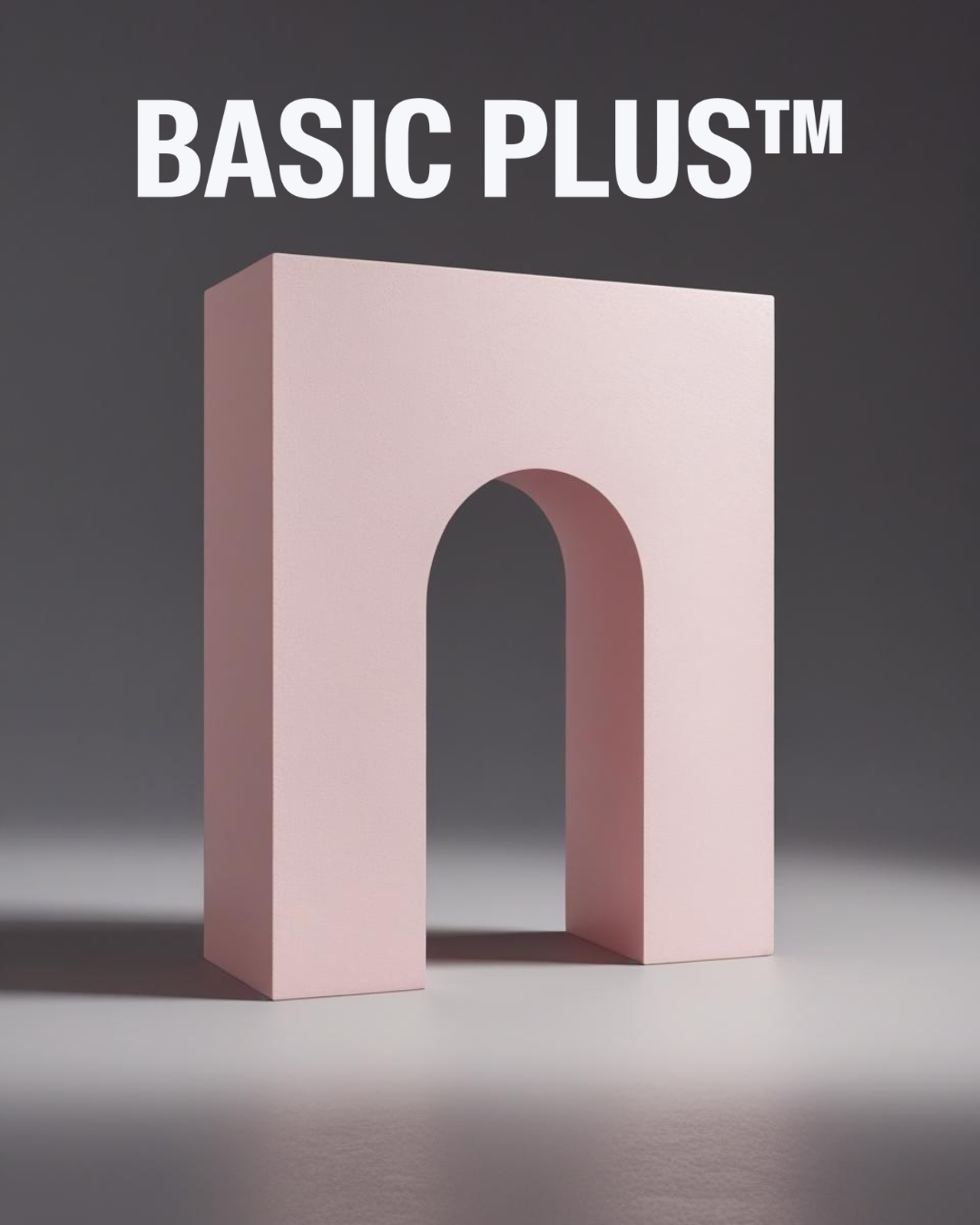 Pink Visual Merchandising Arched Block