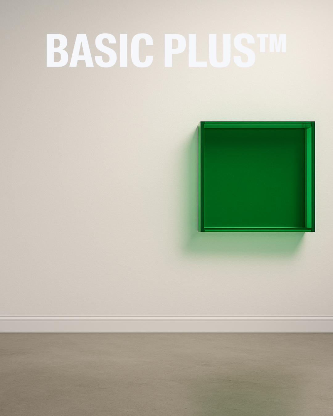 Transparent Green Acrylic Frame